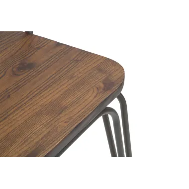 Krzesło Barowe HARLEM 54 45 102 Zestaw 2 szt. (Wysokość siedziska 61 cm)